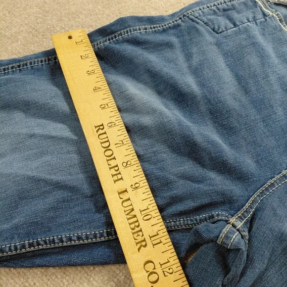 Ariat Rebar Perfect Rise Boot Jeans Womens Size 20WR Malibu Blue Riveter - Picture 10 of 16